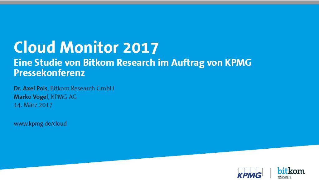 Cloud Monitor 2017