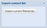 FAQ contact export