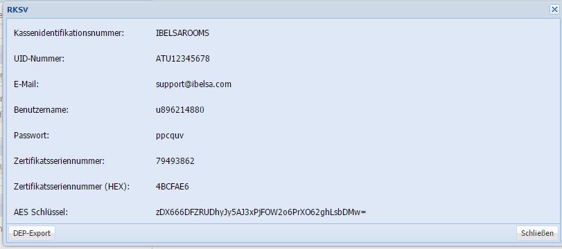 ibelsa Hotelsoftware FAQ RKSV Zertifizierung Österreich
