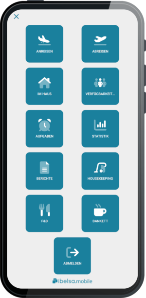 Cloudbasierte Hotelsoftware: Mobil App Für Smartphones